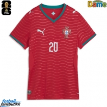 Portugal Joao Cancelo #20 Hjemmedrakt Dame EM 2024 Kortermet